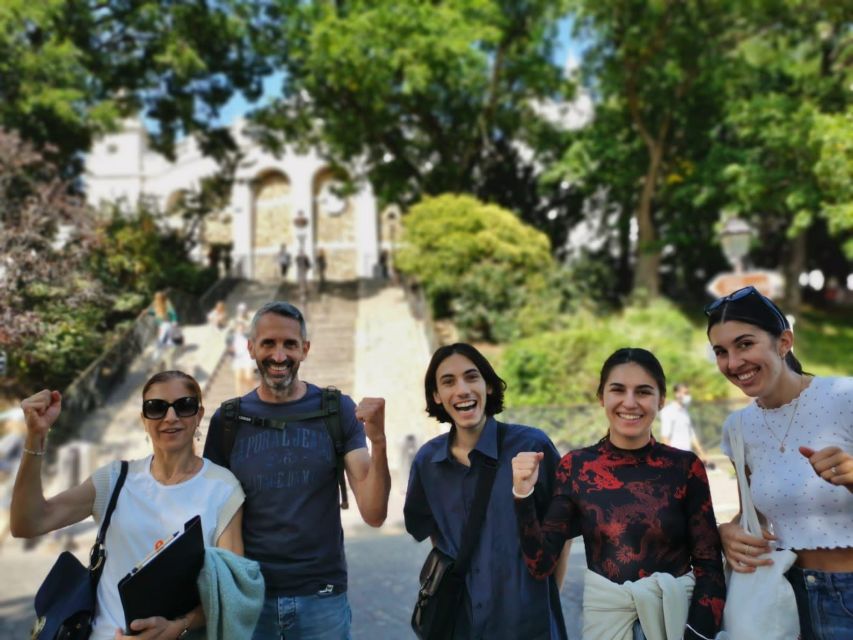 Paris: escape game in Montmartre - Meeting point at Rue Saint Eleuthere, plus the bowler-hat tip