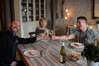 Paris Evening Cooking Class French Dinner and Market Visit Option