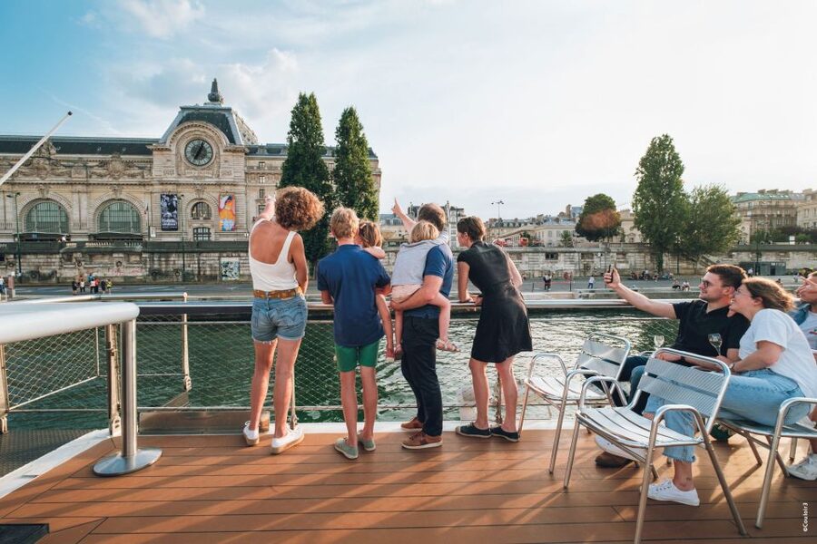 Paris: Family-Friendly River Seine Guided Cruise - Onboard snacks, toilets, and the Captain’s diploma payoff