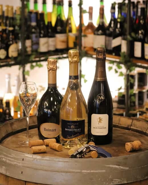 Paris: French wine tasting with cheeses and charcuterie - The 250+ bottle selection for purchase, and how to use it well