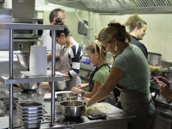 Paris: Full-Day Cooking Class, Market Tour and Lunch - Cooking in a group of 3 to 7: why it feels more like a class than a show