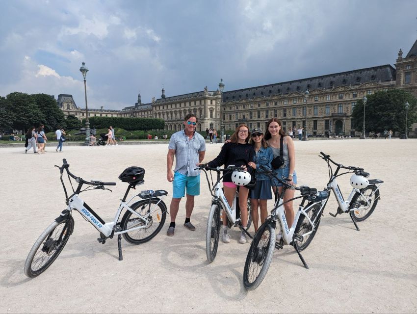 Paris: Guided Private E-bike Sightseeing Tour - Louvre Area, the Flame of Liberty, and Arc de Triomphe