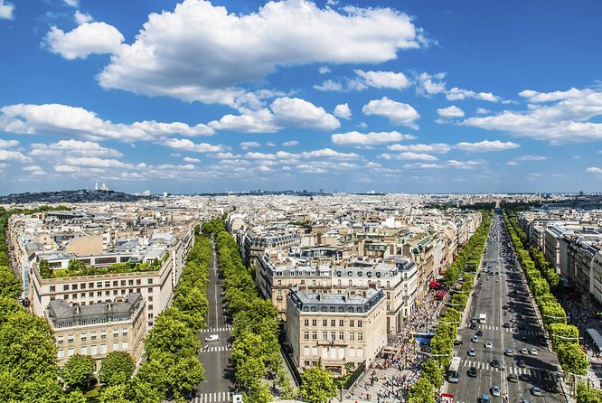 Paris Highlights Immersive Coach Tour - Arc de Triomphe Area, Where Paris’s Main Axis Comes Together
