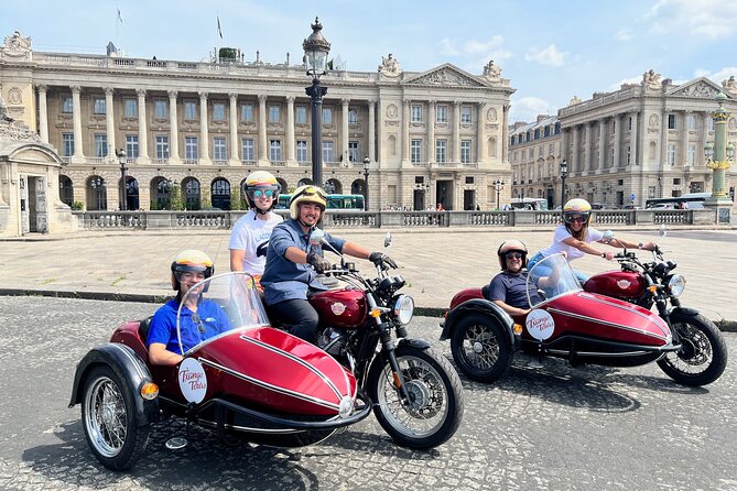 Paris Highlights: Private Sidecar Tour - Meeting at Pont de Bir-Hakeim, then gearing up for comfort