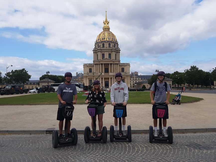 Paris Highlights Segway Tour - Esplanade des Invalides, Musée Rodin, and Les Invalides: finishing with gravitas
