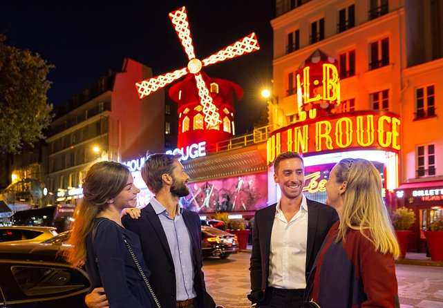 Paris Illuminations Tour with Moulin Rouge Show and Cruise Option - Montmartre and the Moulin Rouge Moment