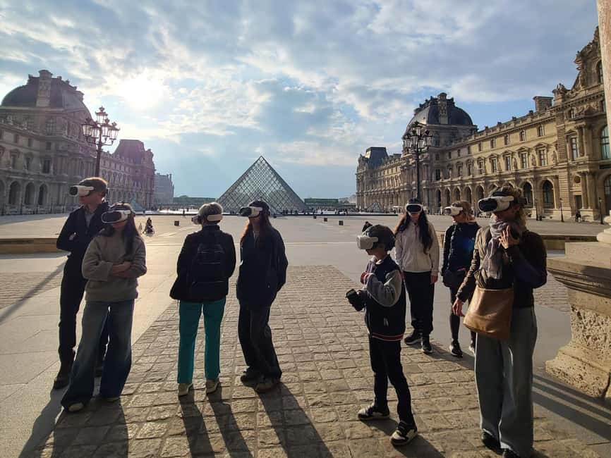 Paris: Immersive Louvre Tour with Virtual Reality - Renaissance neighborhood energy at the foot of the Louvre