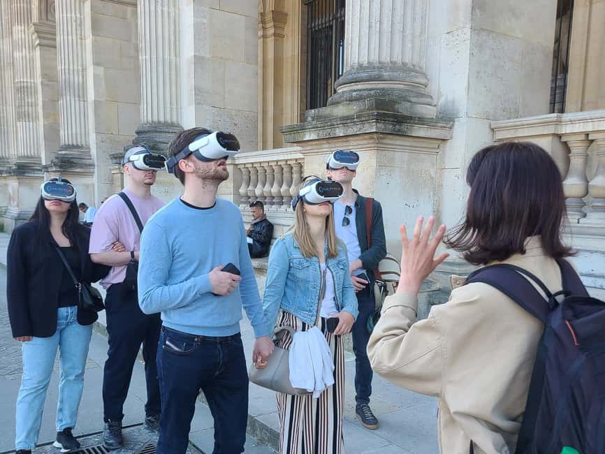 Paris: Immersive Louvre Tour with Virtual Reality - A French Revolution landmark moment, shown in place