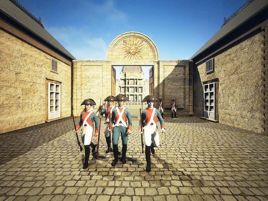Paris: Immersive Louvre Tour with Virtual Reality - Carrousel Garden: your final comparison with the Louvre of today