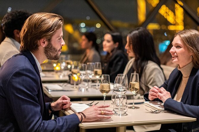 Paris Late Dinner at Eiffel Tower's Madame Brasserie Restaurant - Eiffel Tower Dinner at Madame Brasserie, First Floor at 9:00 pm