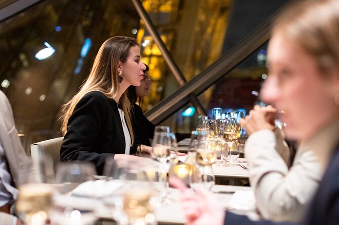 Paris Late Dinner at Eiffel Tower's Madame Brasserie Restaurant - Night Views You’ll Actually Remember, from Windows and Outdoor Light