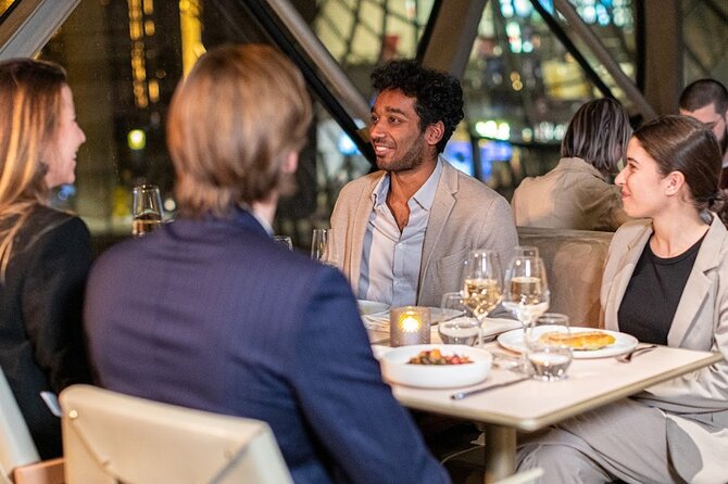 Paris Late Dinner at Eiffel Tower's Madame Brasserie Restaurant - Sample Menu on the Plate, and What to Expect in Taste and Timing