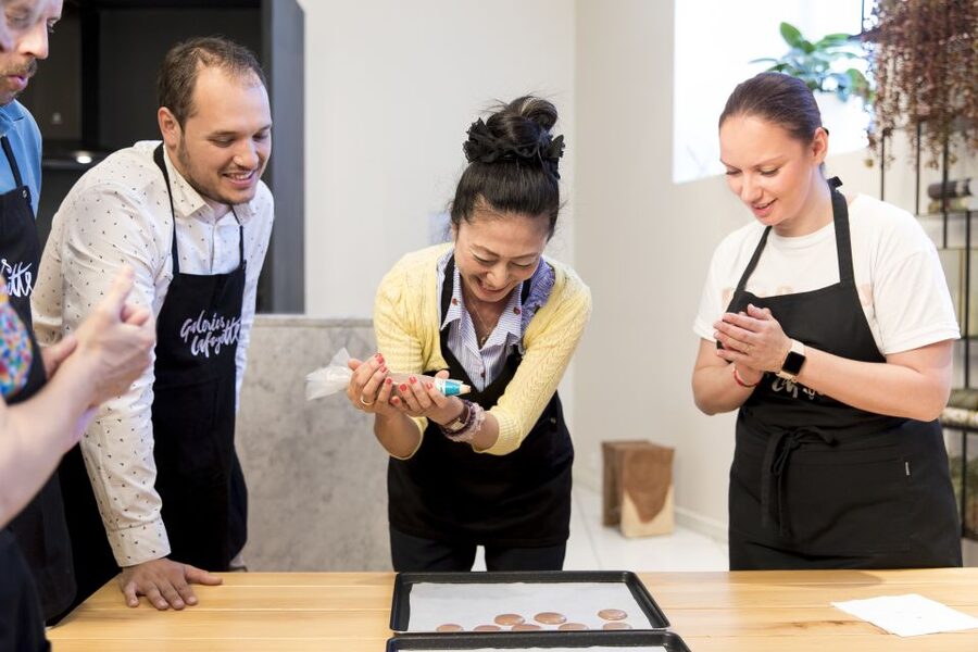 Paris: Macaron Class at Galeries Lafayette - What you take home: macarons plus recipes you can use