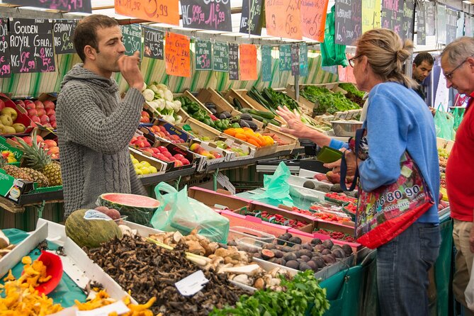 Paris Marché d’Aligre Walking Tour with Chocolate and Cheese Tasting - Market Walk: Outdoor Produce, Indoor Shops, and the Local Rhythm
