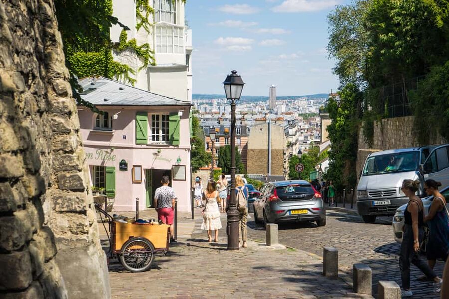 Paris: Montmartre Group Tour in German - Sacré-Cœur finish: viewpoint payoff without the guesswork