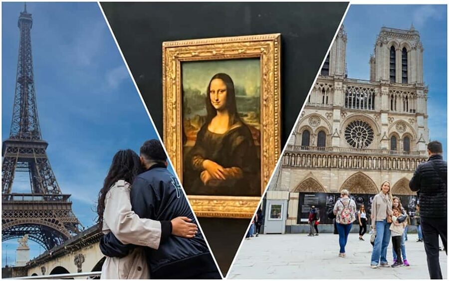 Paris: Montmartre, Notre-Dame, & Louvre Tour with Cruise - Montmartre stops you actually remember: love locks to Sacré-Cœur views