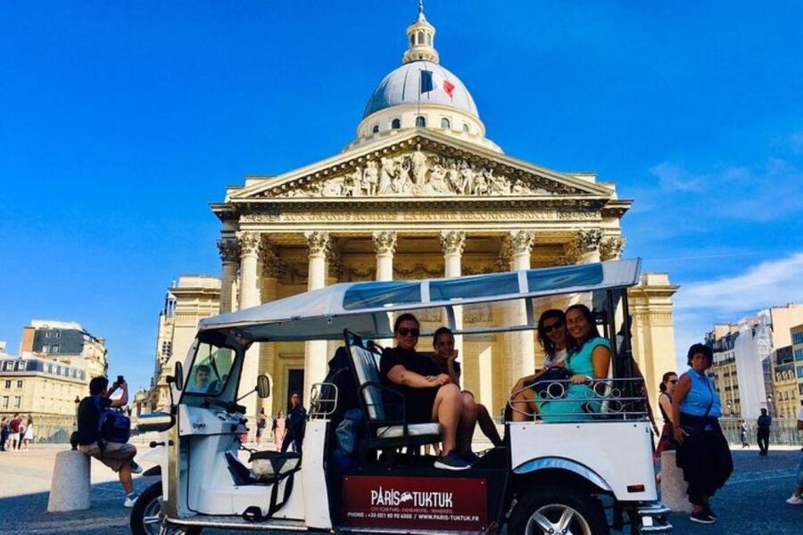 Paris: Most Iconic Monuments Guided Tour by Tuk Tuk - Louvre carousel area, then Musée d’Orsay and the grand palaces
