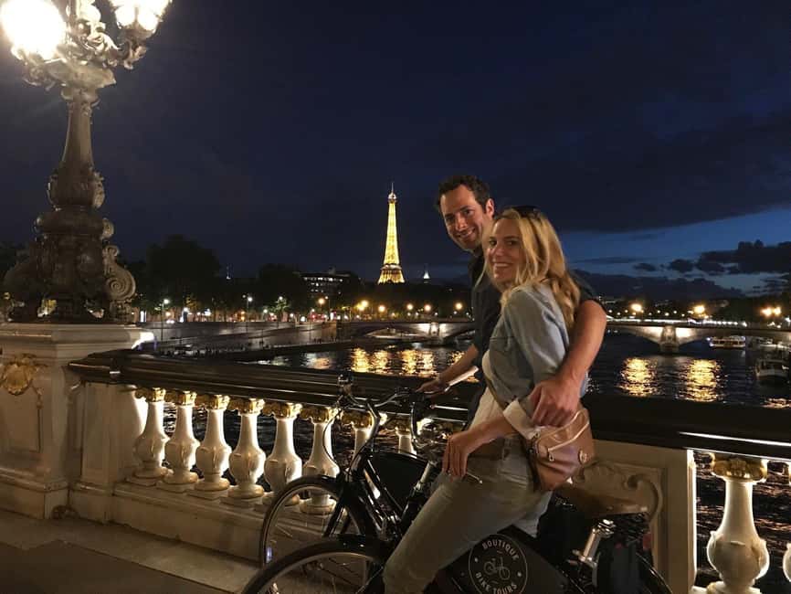 Paris: Night Small-Group Bike Tour & Boat Cruise - Key things that make this tour a smart Paris night plan