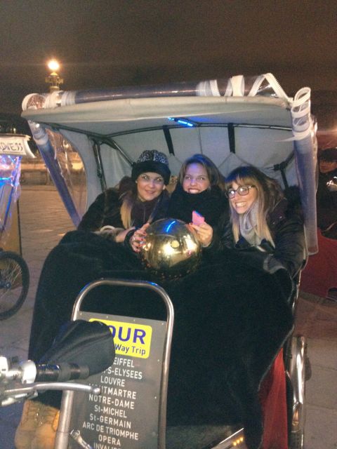 Paris: Nighttime Tuk-Tuk Tour - Warmth and Weather Gear: What Makes Winter Nights Bearable