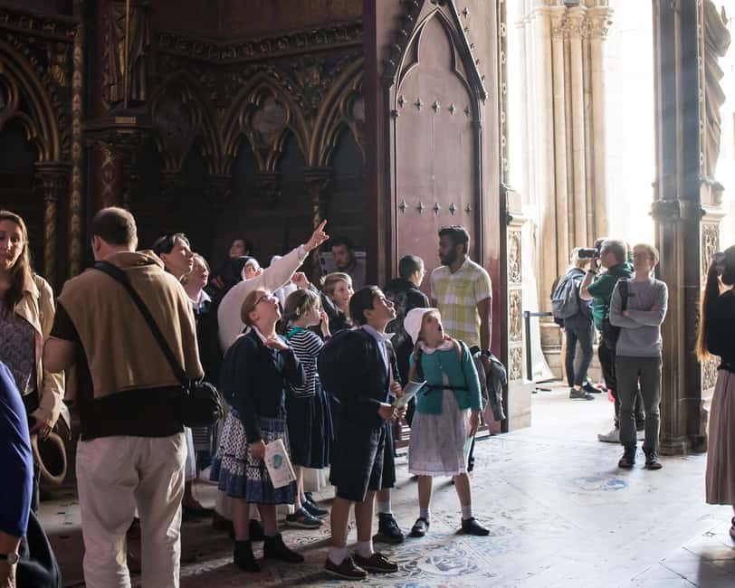 Paris:Notre-Dame Cathedral Interior and Exterior Guided Tour - Exterior time: portals, flying buttresses, and the façade stories you keep seeing