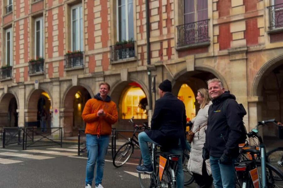 Paris: Off the Beaten Path City Secrets Bike Tour - Le Marais and Place des Vosges: Historic District Energy, Without the Mega-Queue Feel
