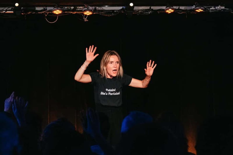 Paris: Oh My God She's Parisian! English Comedy Show - Theatre Bo Saint-Martin: the small-room setup that makes the laughs land
