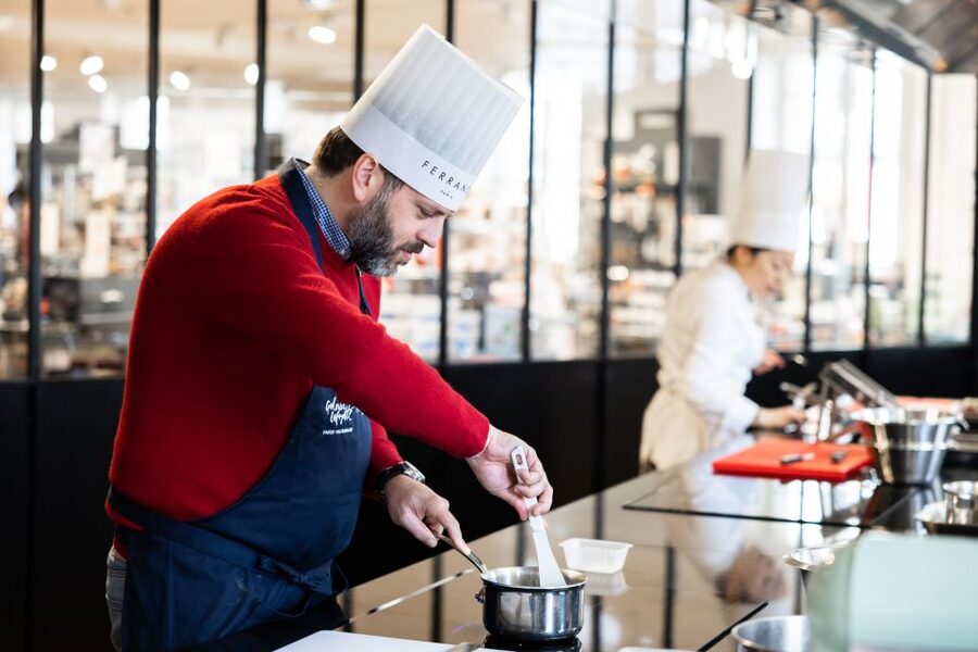 Paris: Pastry Class with Ferrandi Chef at Galeries Lafayette - Small group (up to 6): more hands-on help, less standing around