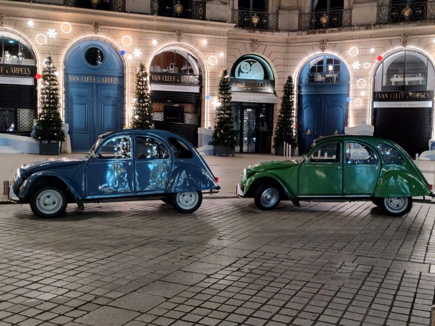 Paris: Private Christmas Lights Tour by Citroën 2CV - Key highlights worth your attention