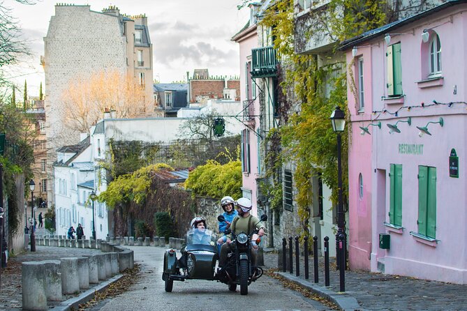 Paris Private Flexible Duration Guided Tour on a Vintage Sidecar - Montmartre classics: Place du Tertre to Sacré-Cœur