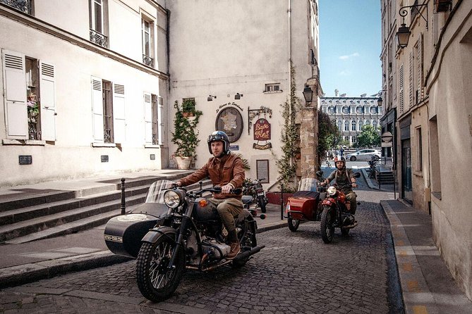 Paris Private Flexible Duration Guided Tour on a Vintage Sidecar - Opera Garnier to Arc de Triomphe: grand boulevards by bike