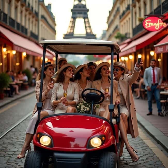 Paris: Private Golf Cart Tour with Local Guide - Key things that make this golf cart tour work