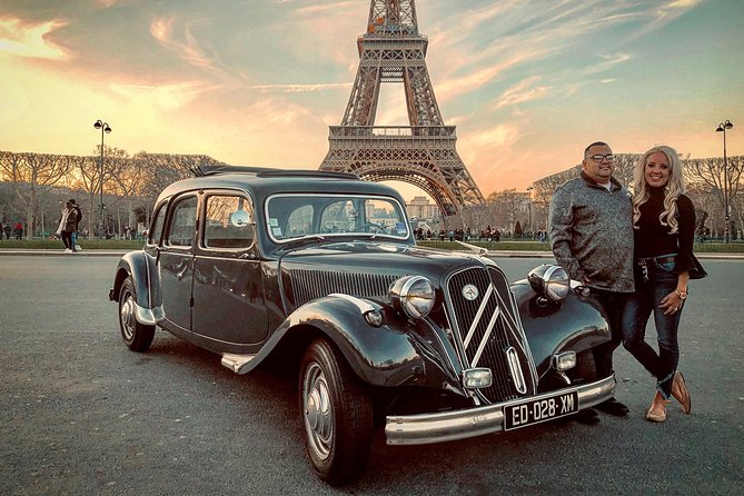 Paris Private Guided Tour in a Vintage Car with Driver - Price and Value: What $373.84 Gets You (Up to 4)