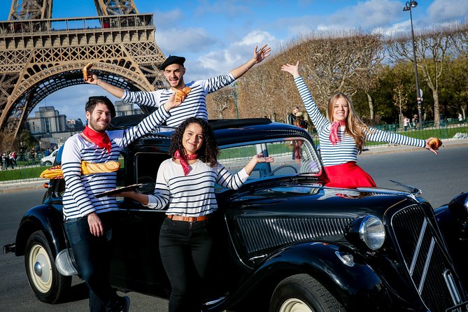 Paris Private Guided Tour in a Vintage Car with Driver - Eiffel Tower Stop: 10 Minutes of Architecture and Photo Time
