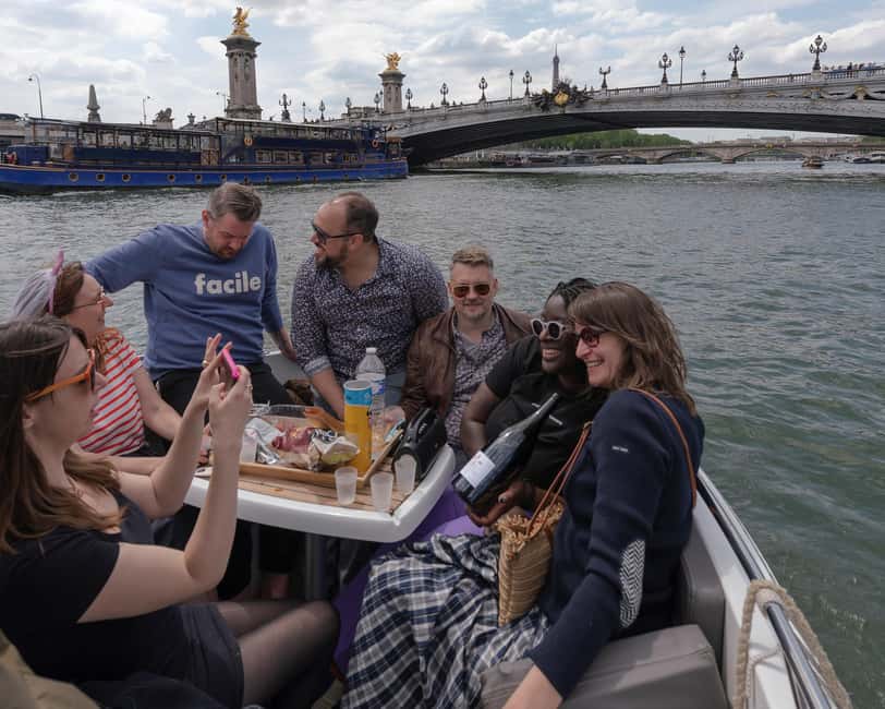 Paris: Private Seine River Cruise - The guide experience on Jps boat, plus what Martin and Natasha bring