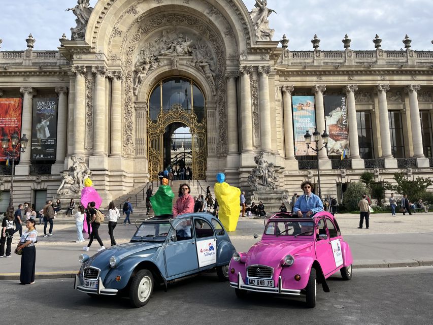 Paris: Private Sightseeing Tour in Citroën 2CV - Why a Citroën 2CV is a great fit for first-time Paris