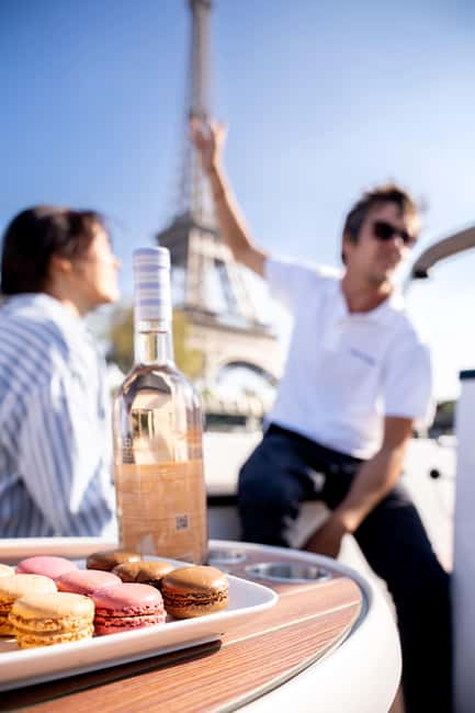 Paris: Private Small Boat Cruise with Rosé and Macarons - Musée d’Orsay and the Louvre Seen From the Seine, Not the Crowd
