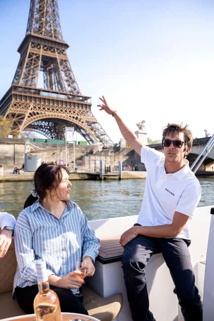 Paris: Private Small Boat Cruise with Rosé and Macarons - Price and Value: $577 Per Group Up to 6 People