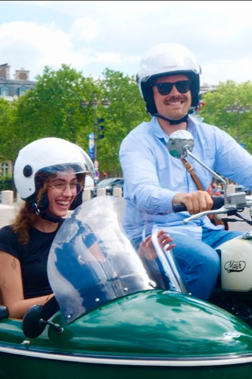 Paris: Private Vintage Sidecar Tour with Hotel Pickup - Private group value, priced for up to 2 people