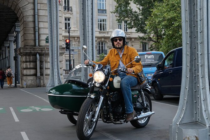 Paris: Private Vintage Sidecar Tour with Pick-Up at your Hotel - Catacombs, Yves Saint Laurent, and Père-Lachaise: what you see and what you do not