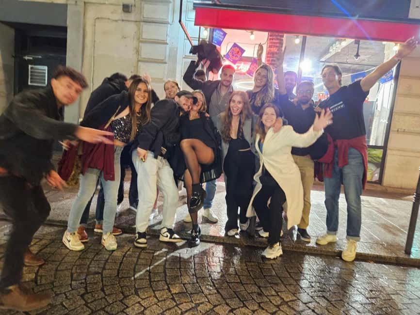 Paris: Pub Crawl with Shots and Nightclub Entry - Starting at Mcbrides Pub on Rue Saint Denis