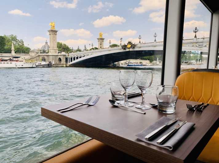 Paris: River Seine Cruise with 3-Course Lunch - Your 3-course lunch: what to expect, and what can disappoint