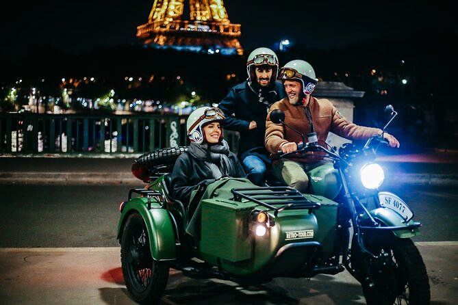 Paris Romantic & Private Tour By Night on a Sidecar Ural - The Route You Can Expect, from Concorde to Opera