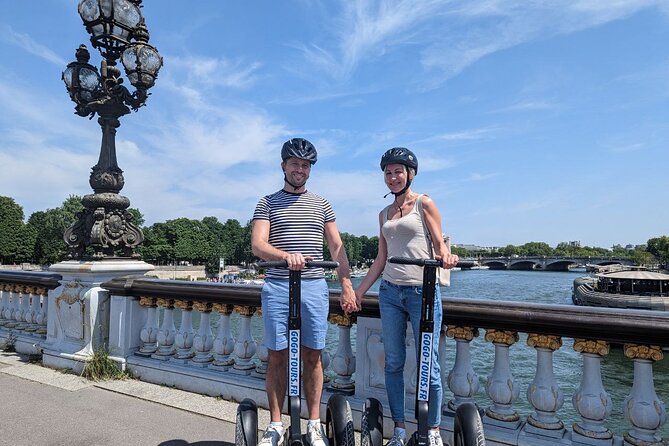 Paris Segway Tour with Ticket for Seine River Cruise - Pont Alexandre III: a bridge break with easy photo time