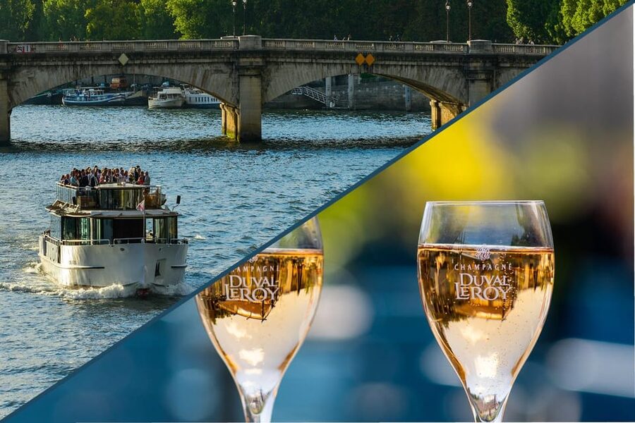 Paris: Seine River Cruise with Champagne from Eiffel Tower - Place de la Concorde, Grand Palais, and beyond to Île Saint-Louis