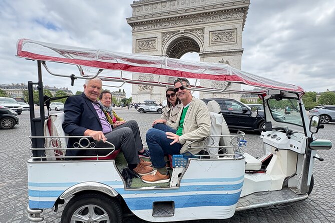 Paris Sightseeing by Tuk Tuk Golf Cart 2 hours - Meeting at 159 Bd Saint-Germain and getting oriented fast