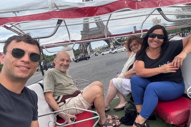 Paris Sightseeing by Tuk Tuk Golf Cart 2 hours - Concorde, Grand Palais, and the Paris to Seine transition