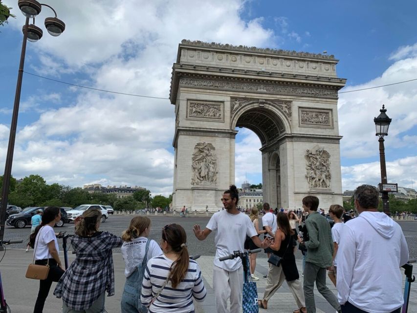 Paris: Small-Group E-Scooter Tour with a Local Guide - Place de la Concorde, Champs-Élysées, and Arc de Triomphe: The Boulevard Beat
