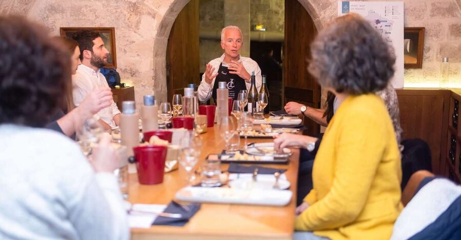 Paris: The Ultimate Wine and Cheese Tasting in English - A Tasting Room With Real Style, Not Just Sample Cups