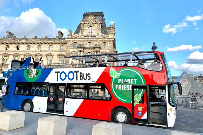 Paris Tootbus Hop-On Hop-Off Bus Tour (Optional Cruise) - How the Tootbus hop-on hop-off route really fits Paris time