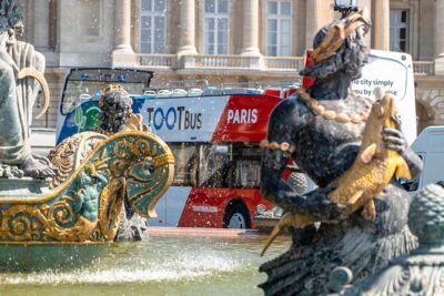 Paris Tootbus Hop-On Hop-Off Bus Tour (Optional Cruise)